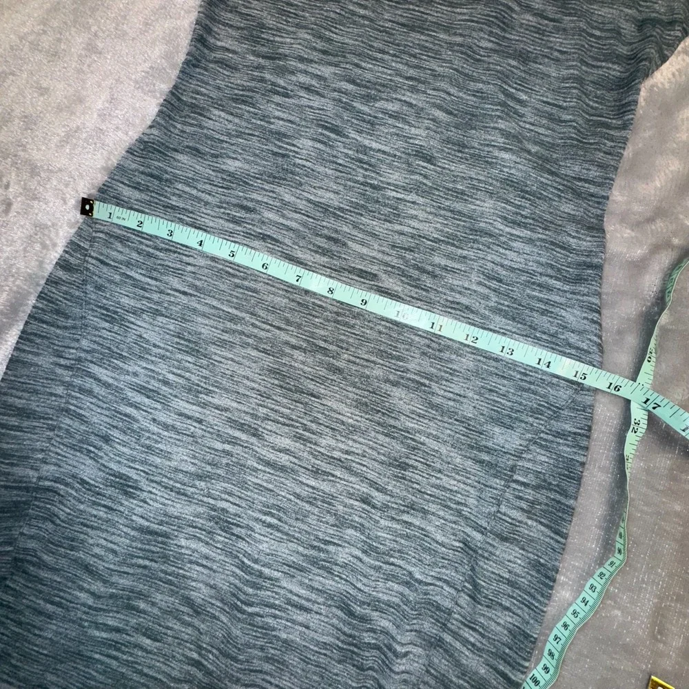 Lululemon Dress Womens 4 & Go Where To Long Sleeve Heather‎ Teal Green Stretch